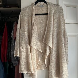 Open front cardigan sequins Avenue 18/20
